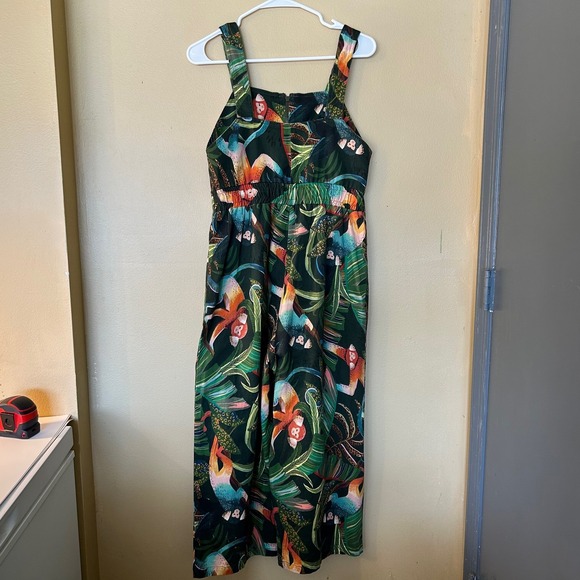 FARM Rio | Pants & Jumpsuits | Farm Rio Monkeys Cropped Jumpsuit Woman ...